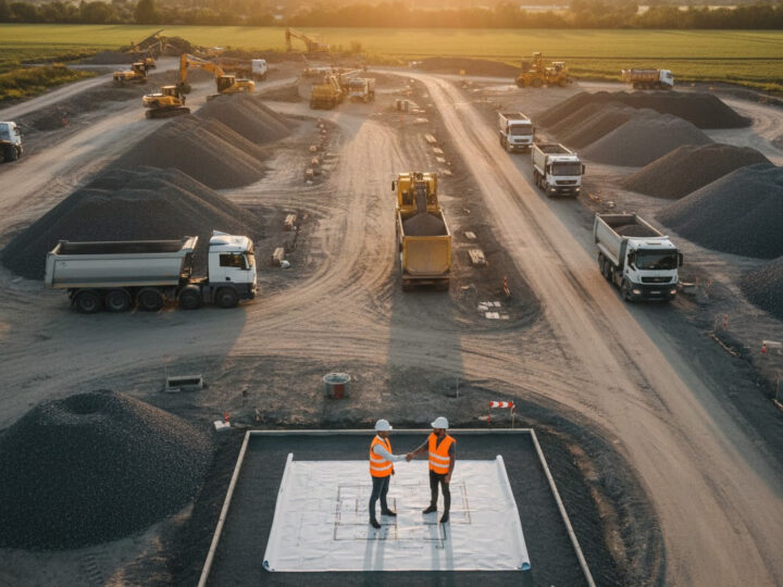 Logistyka Kruszyw: Profesjonalny Transport Kruszywa Łamanego na Budowę. Porady dot. Ceny i Sprzedaży.